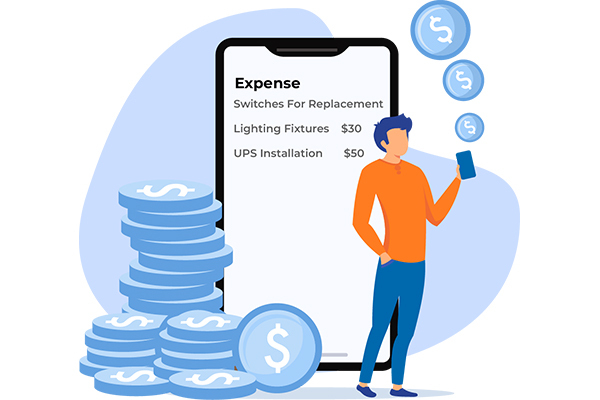 electrician expense management software