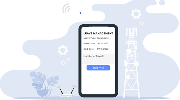leave management software for telecommunication